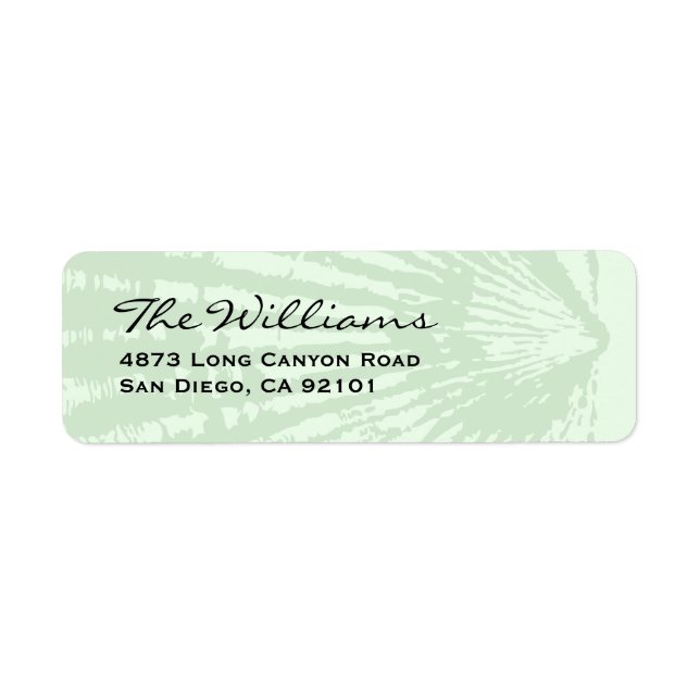 Shell Return Address Label (Front)