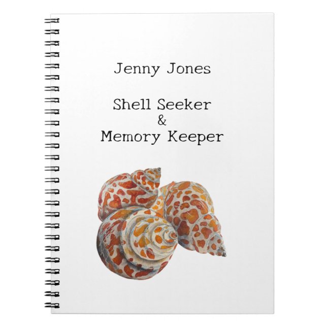 Shell Seeker Notebook (Front)