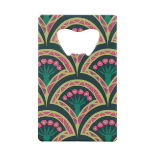 shell shaped green pattern