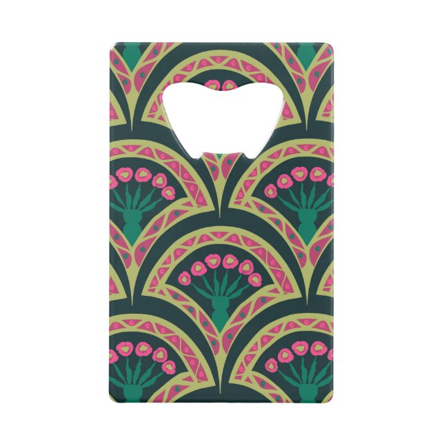 shell shaped green pattern (Front)