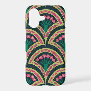 shell shaped green pattern