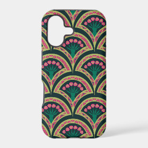 shell shaped green pattern