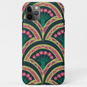 shell shaped green pattern iPhone 11 pro max case