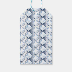 Shell Stripe Elegance! Gift Tags