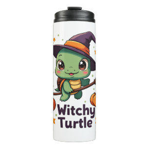 Shell Witch Turtle Thermal Tumbler