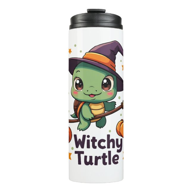 Shell Witch Turtle Thermal Tumbler (Front)