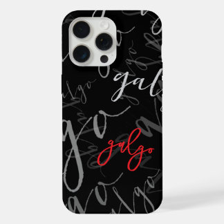 Shell with Galgos pattern (adaptable model) iPhone 15 Pro Max Case