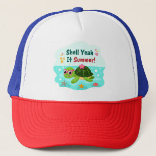 Shell Yeah It’s Summer Turtle Beach Hat