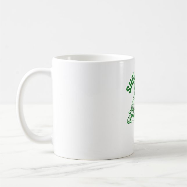 Shell Yeah Turtle Snail Funny Coffee Mug (Left)