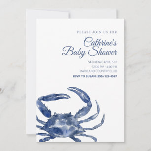 Shellabration Baby Shower Invitation