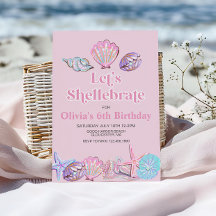 Shellebrate Seashell Beach Birthday