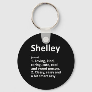 Shelley Definition D Funny Birthday Key Ring