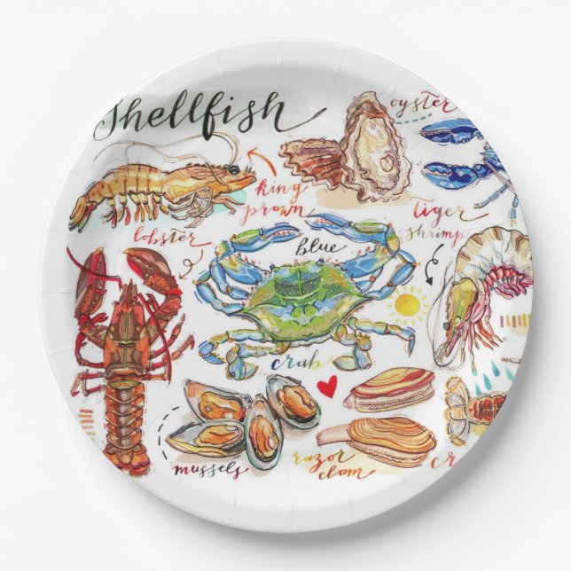 Shellfish Party Plate (Front)