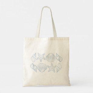 Shellfish & Seesters Design for beach and everyday Tote Bag
