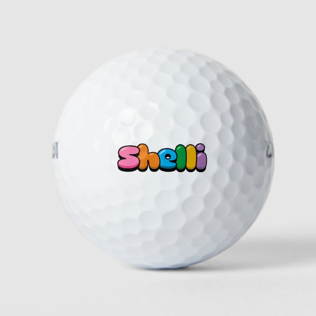 Shelli Golf Balls (Front)
