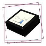 Shelling collecting seashell collection organiser  gift box<br><div class="desc">Beautiful organiser box for your seashell collection, featuring a visual poem written by me, called "Scar Collector". I am a seashell collector myself and I first published this poem in Volume I from the Diamond Dust Poems From the Black Sea photo book series. The artwork is similar to a Japanese...</div>