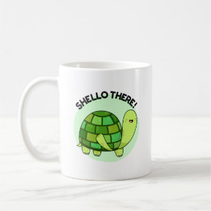 Shello There Funny Tortoise Pun Coffee Mug
