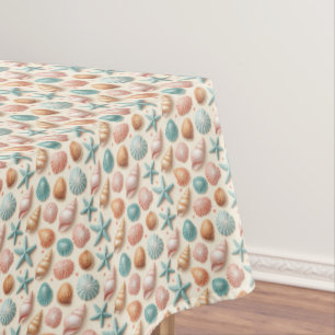 Shells Abundance Tablecloth