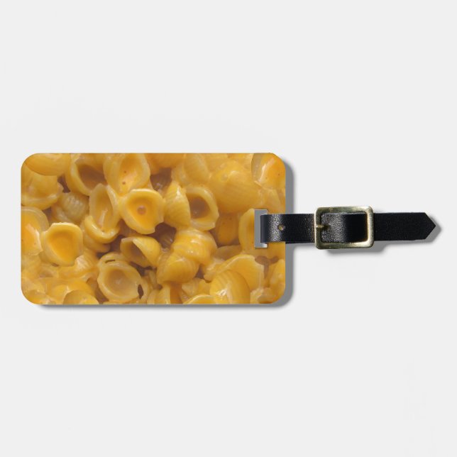 shells and cheese luggage tag (Front Horizontal)