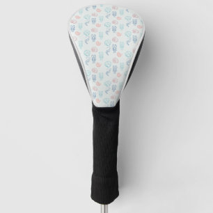 Shells and Shellfish Pattern Golf Head Cover