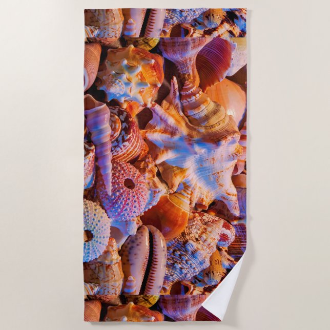 Shells Beach Towel (Front)