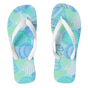 Shells Flip Flops