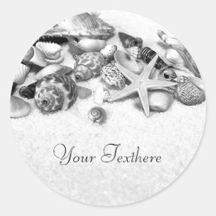 Shells & Starfish Custom Stickers