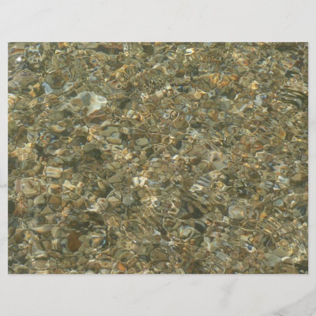 Shells Under Rippling Water (Front)