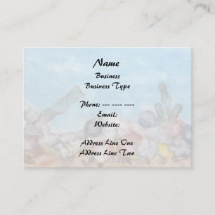 Shells Under The Sea. Business Card