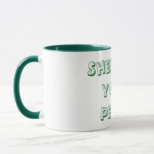 Shellter Your Peace Mug (Left)