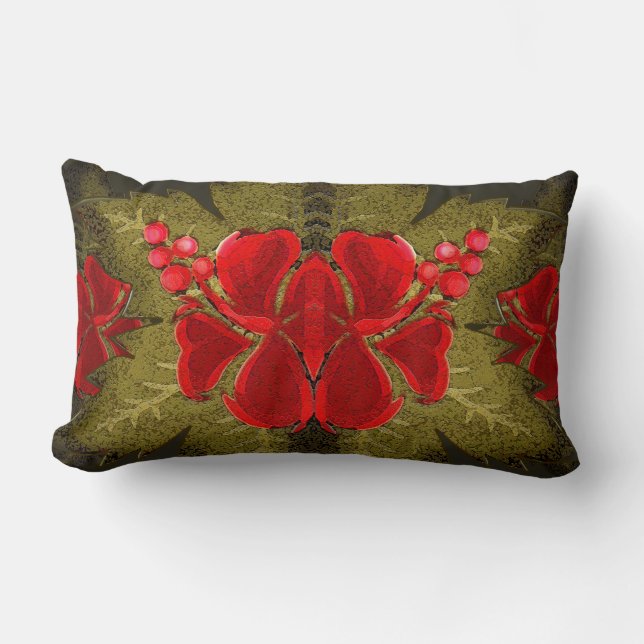 Shelly's Tango (Lumbar Pillow) Lumbar Cushion (Front)