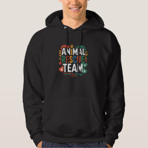 Shelter Save Pet Animal Rescue Team, Animal Rescue Hoodie
