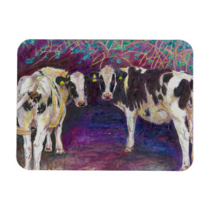 Sheltering cows 2011 magnet