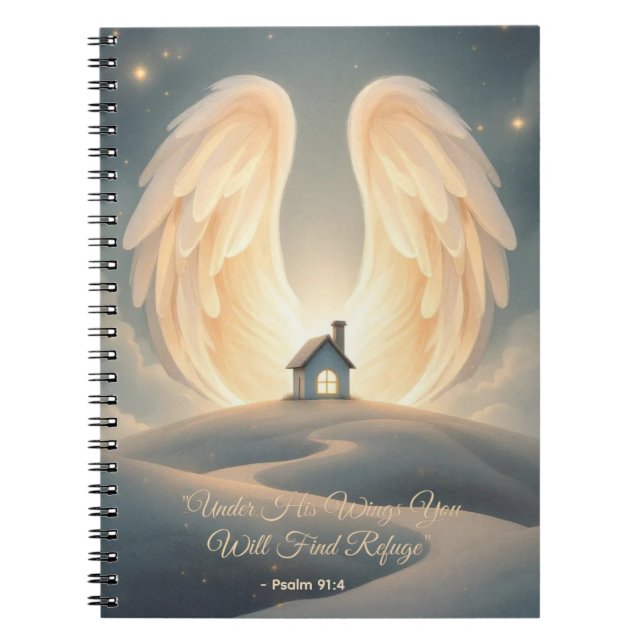 Sheltering Wings - Christian Prayer & Hope Journal (Front)