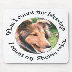 Sheltie Blessing #4 Mousepad