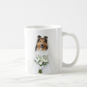 Sheltie Bride Coffee Mug