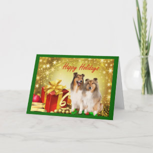 Sheltie Christmas Card Gifts