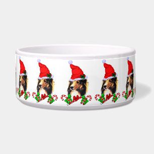 Sheltie Christmas Merry   Bowl