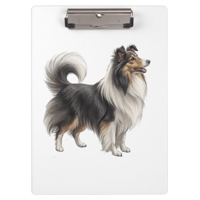Sheltie Clipboard (Front)