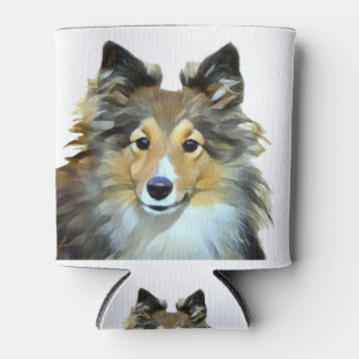 Sheltie Collie Herd Dog Can Cooler