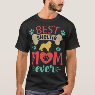 Sheltie Dog Mum T-Shirt