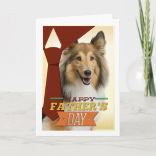 Sheltie Father's Day Card