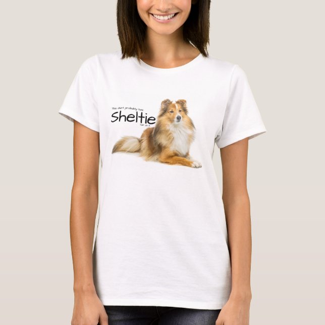 Sheltie Hair T-Shirt (Front)
