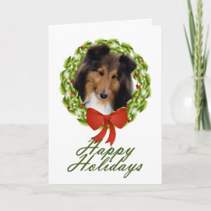 Sheltie Holiday #1 Card