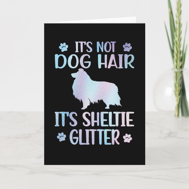 Sheltie Lover Shetland Sheepdog Owner Sheltie Mum Card (Front)