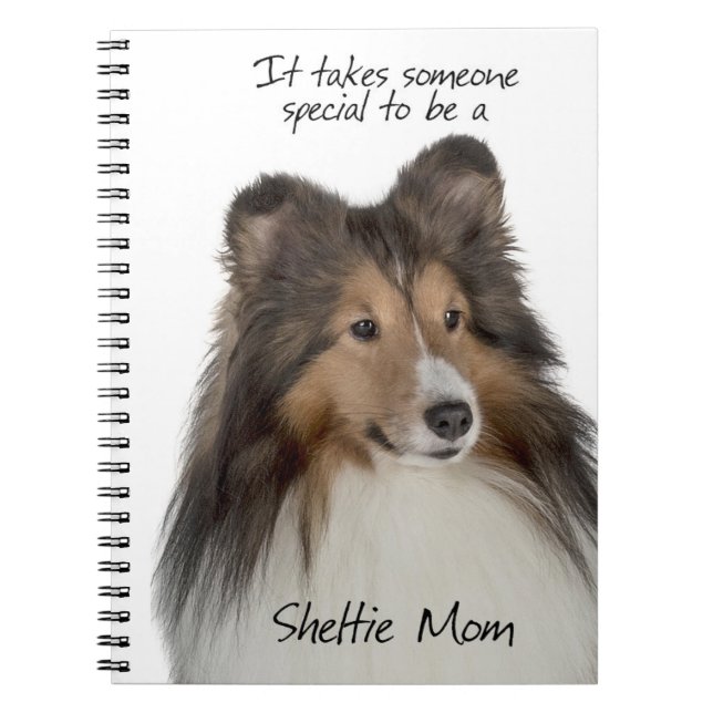 Sheltie Mom Notebook (Front)