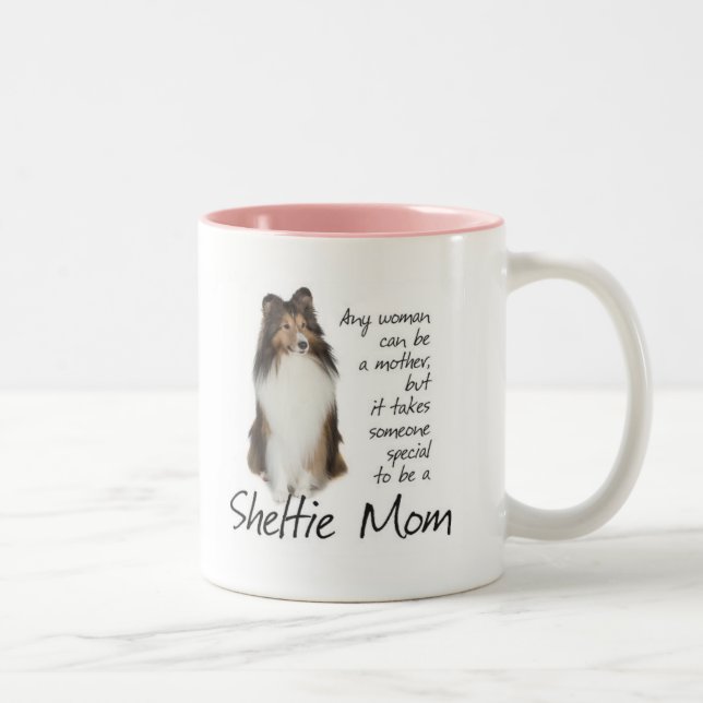 Sheltie Mum Mug (Right)