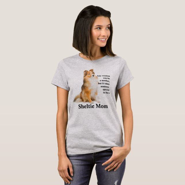 Sheltie Mum T-Shirt (Front Full)