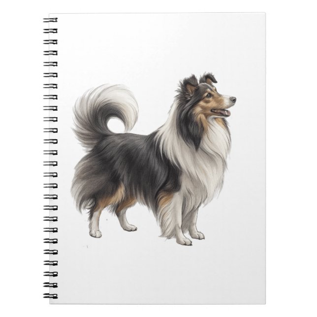 Sheltie Notebook (Front)