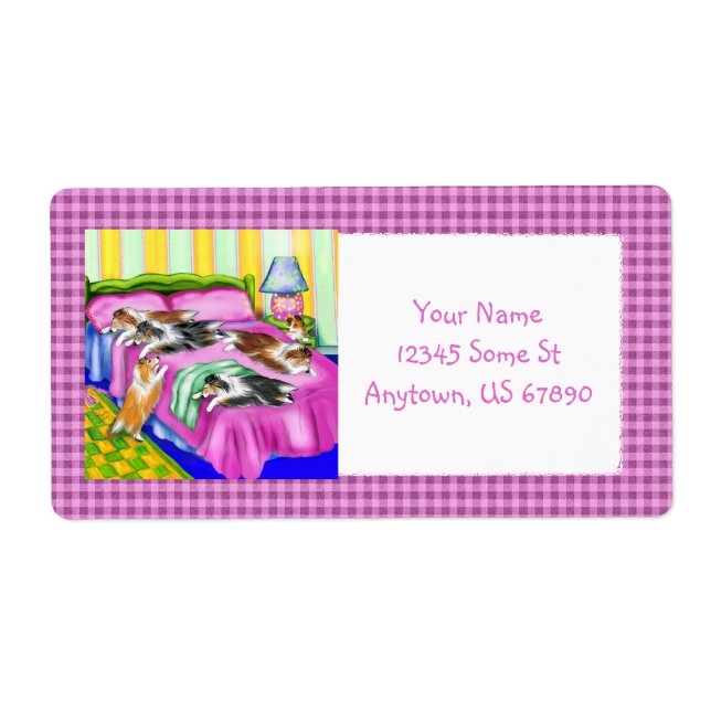 Sheltie Pink Comfort (Front)